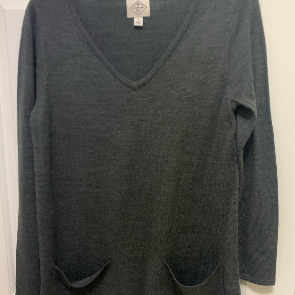Gray sweater